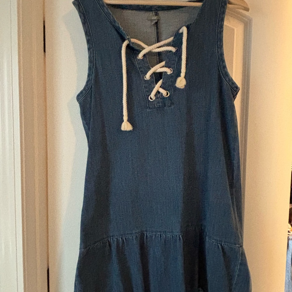 Aerie Blue Denim Top